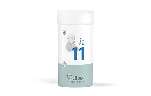Pflüger Schüßler Salz Nr. 11 Silicea Mineralstoff für Haut und Haare
