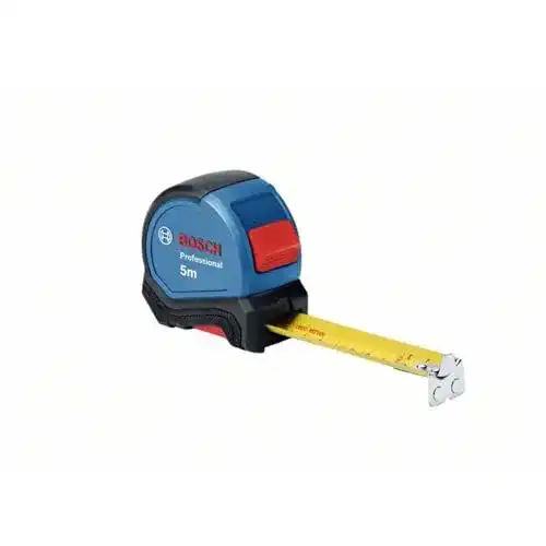 Maßband Bosch Professional 5m mit Einhandbedienung und Gürtelklemme