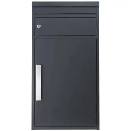 Standbriefkasten SafePost Paketbriefkasten in anthrazit-grau RAL 7016