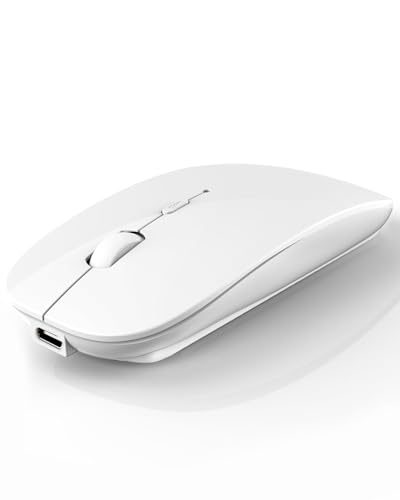 Bluetooth Maus Anewish Kabellos mit USB-C Adapter für PC und Laptop