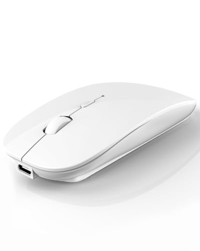 Bluetooth Maus Anewish Kabellos mit USB-C Adapter für PC und Laptop