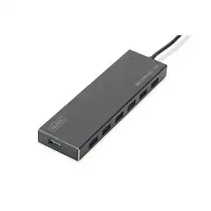 USB-Hub Digitus DA-70241-1 mit 7 Ports und USB 3.2 Gen 1