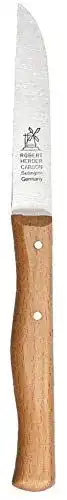 Windmühlenmesser 1385 Gemüsemesser mit 85 mm Klinge und Buchenholzgriff