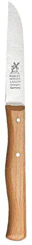 Windmühlenmesser 1385 Gemüsemesser mit 85 mm Klinge und Buchenholzgriff
