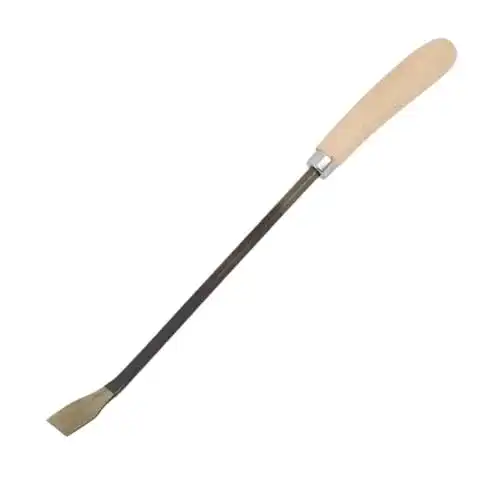 Spargelstecher aus Stahl mit Holzgriff – 45 cm Länge