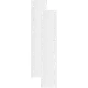 Lamellentüren Decomeister Holz 2er Pack 394×1995 mm Holztür aus Kiefer