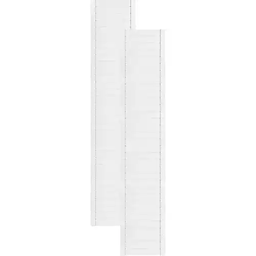 Lamellentüren Decomeister Holz 2er Pack 394×1995 mm Holztür aus Kiefer
