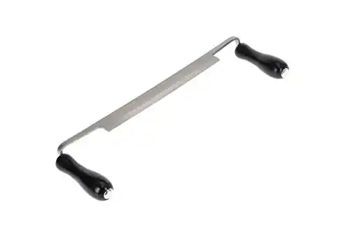 Zugmesser Ochsenkopf mit durchgenietetem Heft und 25 cm Klingenlänge