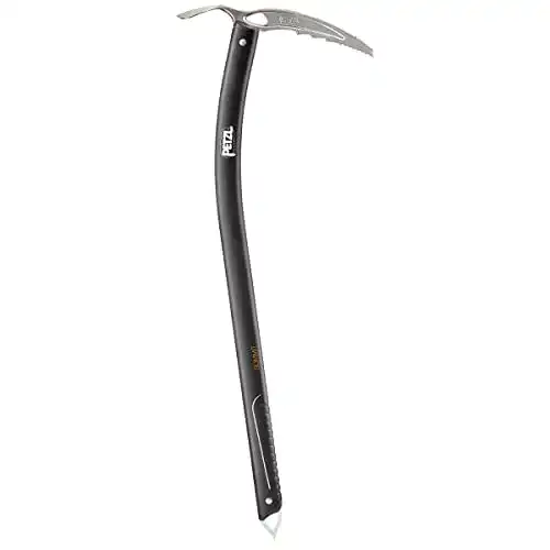 Eispickel Petzl Summit für Erwachsene, 52 cm, Schwarz, U13B