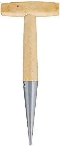 Blumenzwiebelpflanzer Xclou mit T-Griff und Stahlspitze