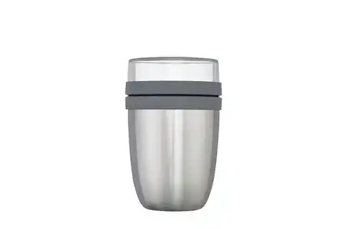 Thermobehälter aus Edelstahl Mepal Lunchpot Ellipse Natural Brushed