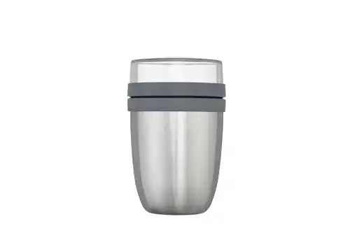 Thermobehälter aus Edelstahl Mepal Lunchpot Ellipse Natural Brushed
