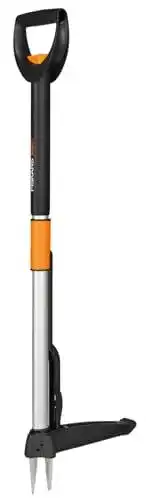 Fiskars Teleskop-Unkrautstecher, Länge 1 – 1,19 m, rostfrei