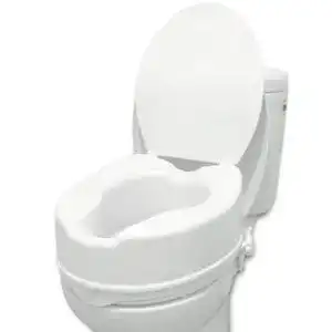 Toilettensitzerhöhung mit Deckel 15 cm von PEPE Mobility, Weiß