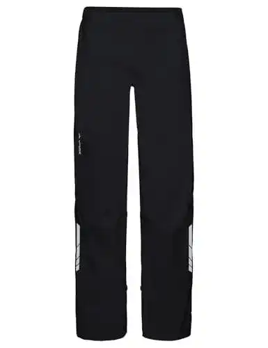 Vaude Herren Moab Regenhose für Mountainbiker, Schwarz, XL