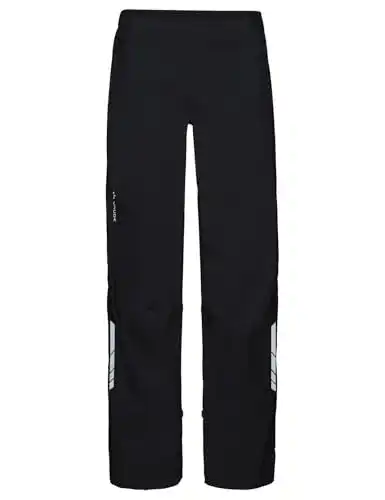 Vaude Herren Moab Regenhose für Mountainbiker, Schwarz, XL