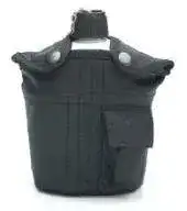 Feldflasche A. Blöchel im US Army Style aus Aluminium mit Trinkbecher