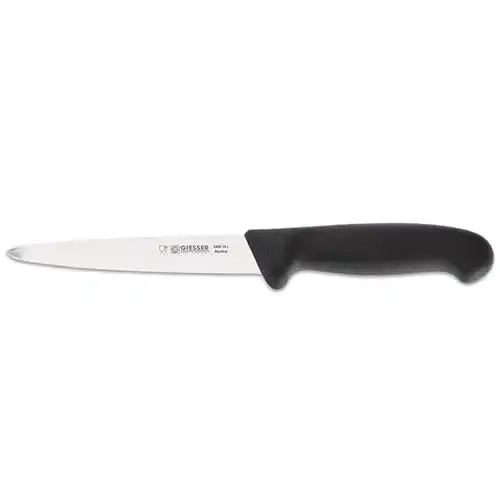 Gekrösemesser von Giesser Johannes Messerfabrik mit Stahlknopf, 16 cm