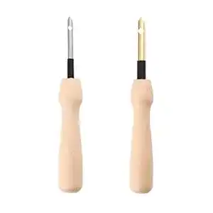 Punch-Needle Stanznadel mit Holzgriff für Stickerei und DIY-Projekte