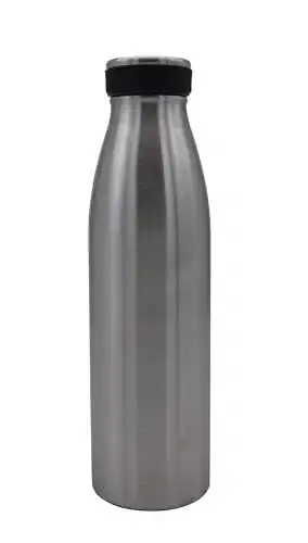 Steuber Thermoflasche 500 ml Edelstahl in Silber