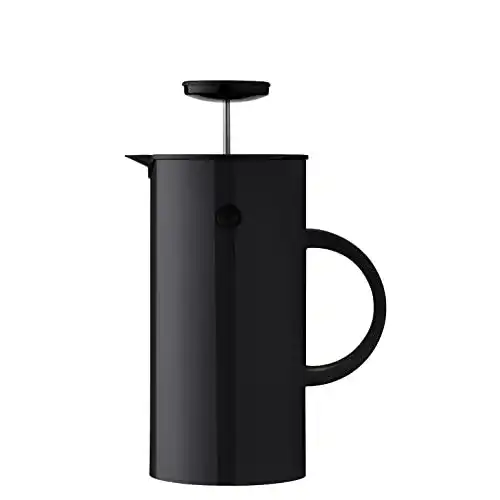 Stelton Isolierkanne French Press EM77 – 1 Liter, Schwarz