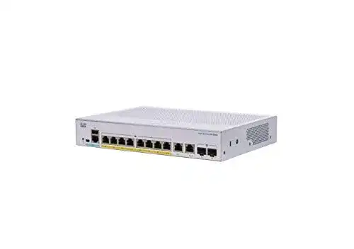 Cisco Business CBS250-8FP-E-2G Smart Switch mit 8 GE-Ports und PoE