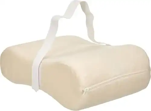 Kniekissen aus Schurwolle mit Memory Foam für besseren Schlaf