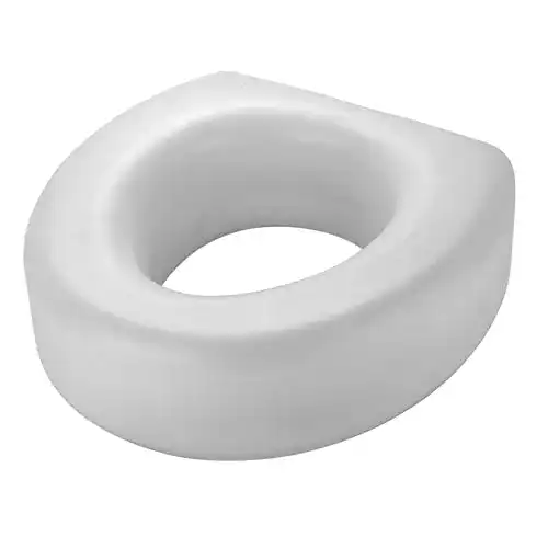 Toilettensitzerhöhung MSV für WC mit 13 cm Erhöhung und 100 kg Belastbarkeit