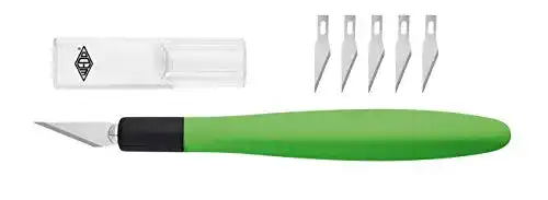 Bastelmesser Wedo Comfortline mit Softgriff und 5 Ersatzklingen
