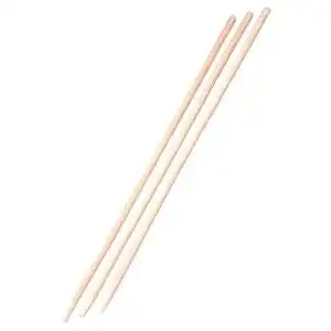 Besenstiel Pokm Toolsmarket – 3 Stück Holz Ersatzstiel, 130 cm