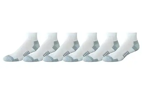 Herrensocken von Amazon Essentials – Funktions-Knöchelsportsocken im 6er Pack