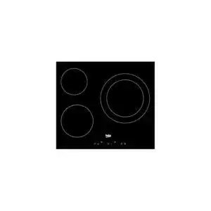 Beko HIC63402T Einbau-Kochfeld aus Keramik in Schwarz mit 1200 W