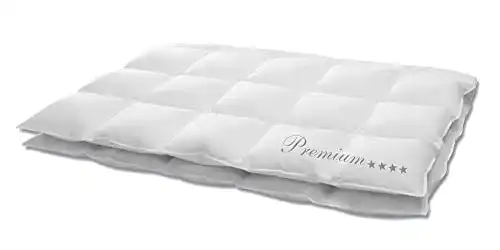 Daunendecke 240 x 220 cm von Hanskruchen – Allergikerfreundlich und Ganzjahres geeignet