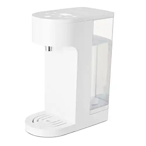 Heißwasserspender Yum Asia Oyu Digital in Weiß mit LED-Bedienfeld
