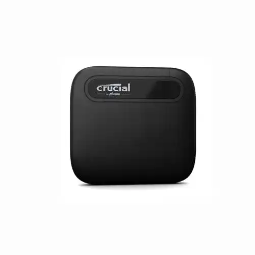 Crucial X6 2TB externe SSD Festplatte mit bis zu 800 MB/s