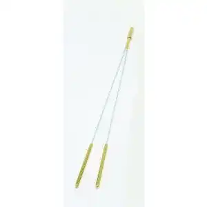Wünschelrute mit Messinggriff und Aufsatzspitze (42,5 cm)