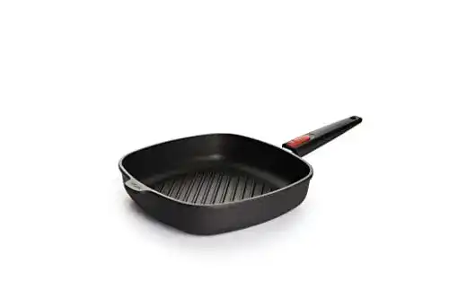 Woll Nowo Titanium Grillpfanne 28×28 cm, viereckig mit Rillen