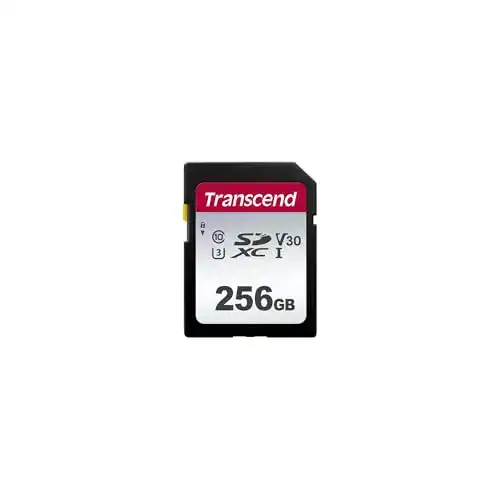 Transcend 256GB SDXC Speicherkarte – Hochgeschwindigkeit Class 10 UHS-I U3