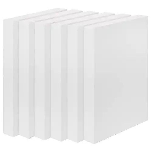 Styroporplatten Belle Vous Polystyrol Platten für Bastelprojekte (6er Pack)