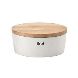 Brotkasten Continenta Brottopf aus Keramik mit Luftlöchern