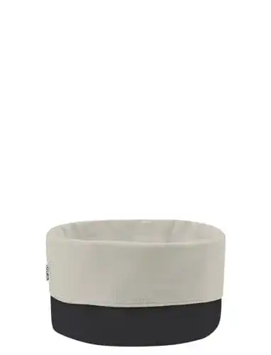 Brotkorb Stelton 1322 Brottasche, schwarz/Sand, 23 x 23 x 21 cm