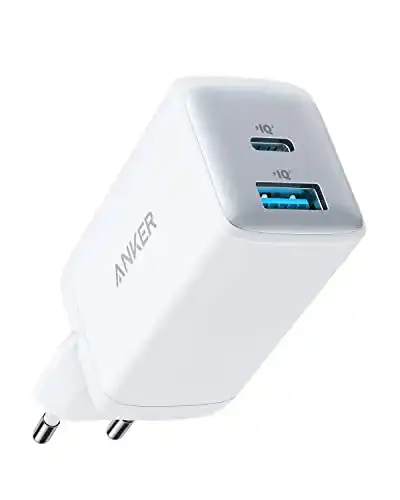 Anker USB C Ladegerät 65W mit 2 Ports für verschiedene Geräte