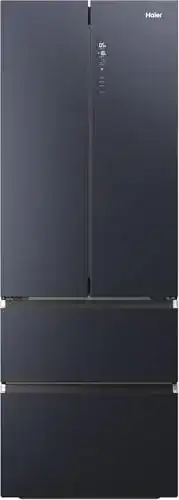 Kühlschrank 70 cm breit Haier HFW7720ENMB Kühl-Gefrier-Kombination