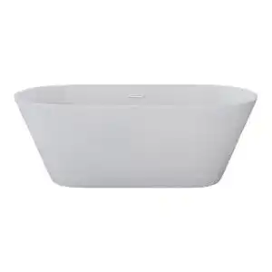 Badewanne Jet-Line Lausanne II Freistehend Modernes Design Weiß