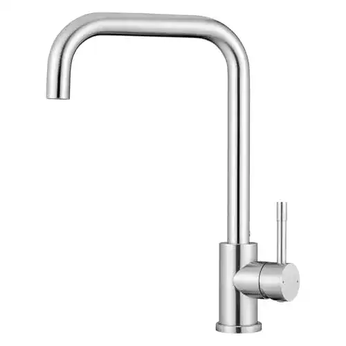 Spültischarmatur Cecipa Wasserhahn aus Edelstahl für die Küche