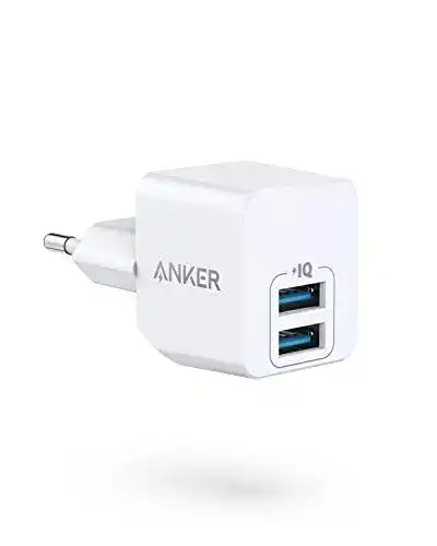 Anker PowerPort Mini Duales Wandladegerät für USB-Geräte