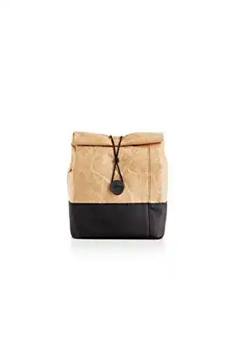 Lunchbag Lékué Lebensmitteltasche aus Tyvek in Braun, 4 l