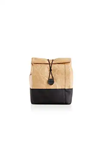 Lunchbag Lékué Lebensmitteltasche aus Tyvek in Braun, 4 l