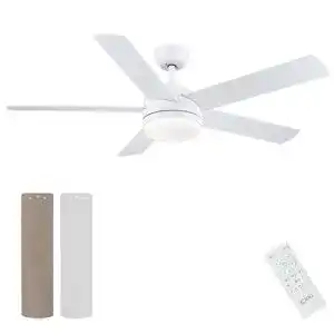 LED Deckenventilator CJOY mit Lampe und Fernbedienung für Wohnräume
