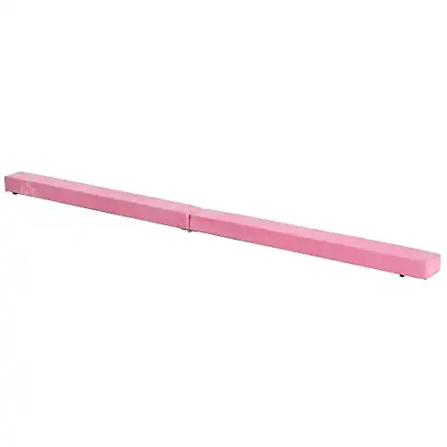 Schwebebalken für Zuhause HOMCOM 210 cm Klappbarer Balance Beam